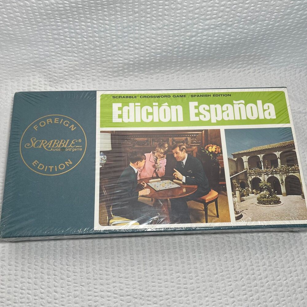 VTG Scrabble Foreign Edition, Spanish 1968 Selchow & Richter Sealed!